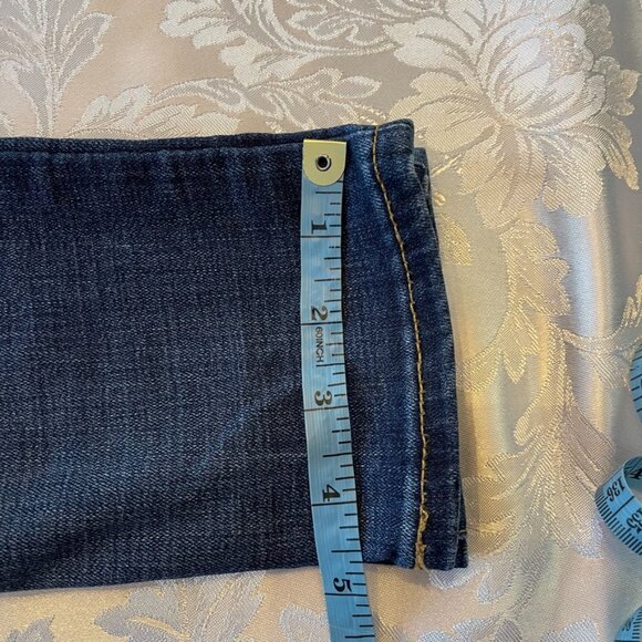 Levi's 721 Blue Skinny High Rise Jeans Size 26 - Picture 8 of 9